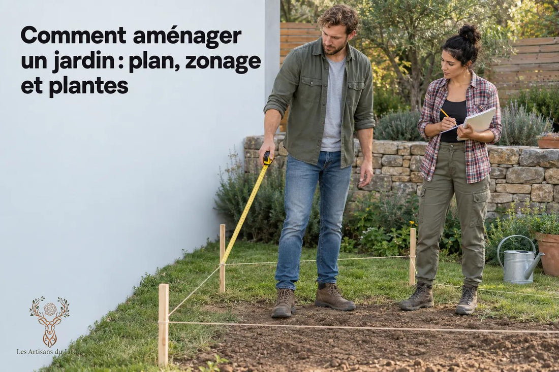 Comment aménager un jardin : plan, zonage et plantes