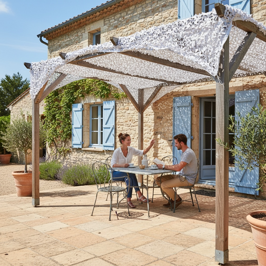 Filet d'ombrage terrasse : comparatif des meilleurs modèles