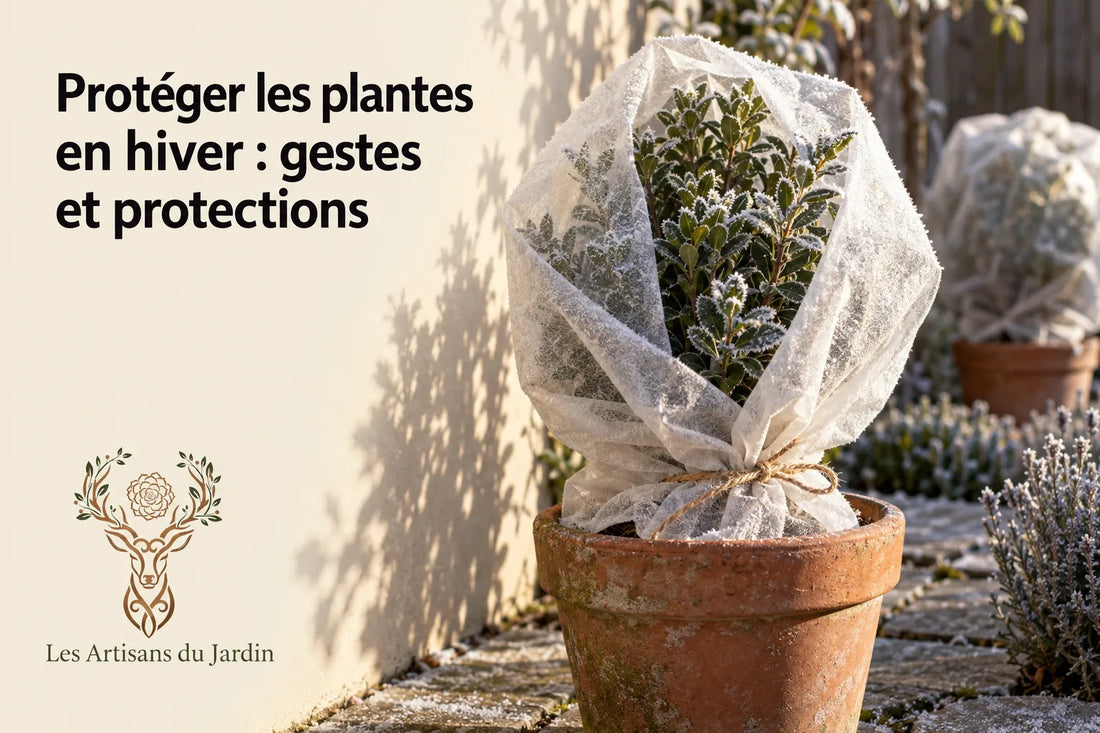 Protéger les plantes en hiver : gestes et protections