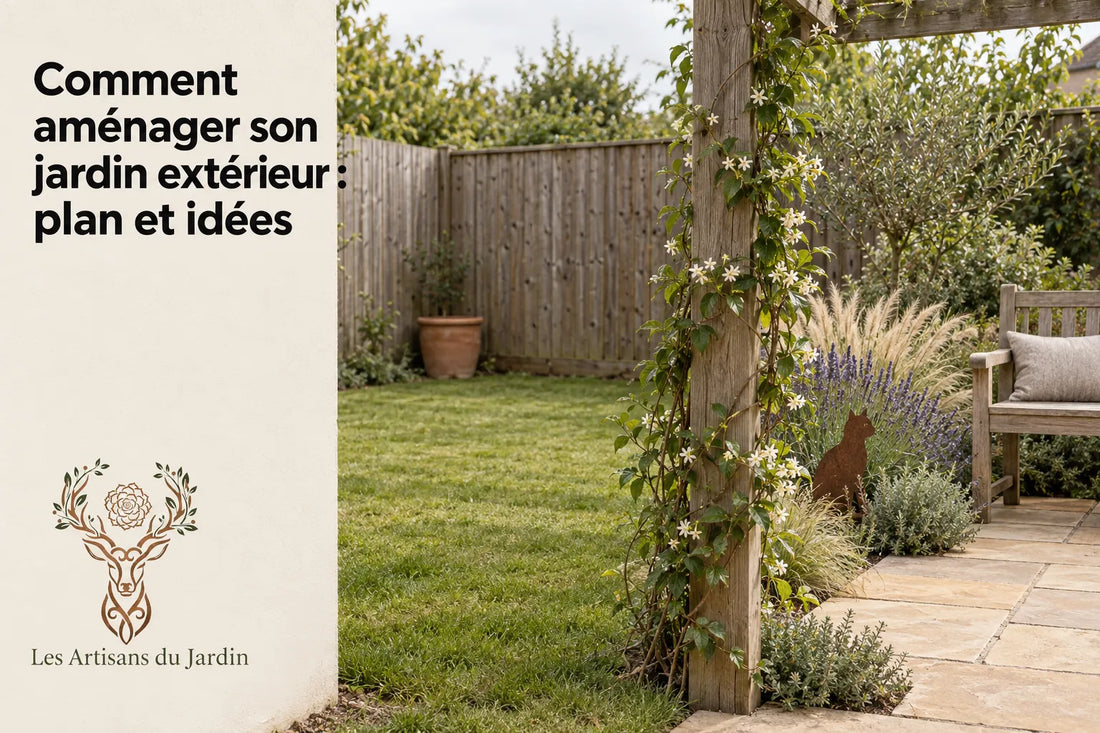 Comment aménager son jardin extérieur : plan et idées