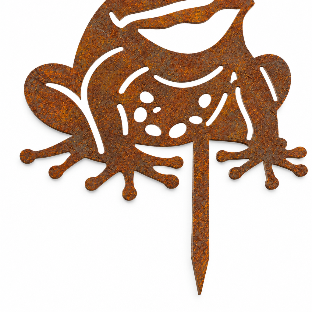 Détail de la patte et de la tranche du métal