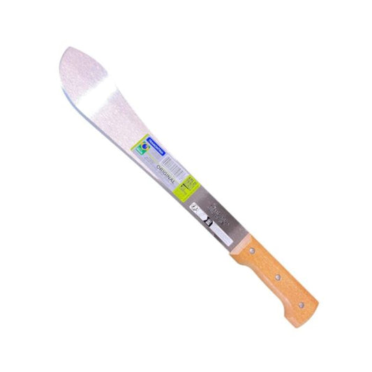 Machette de Jardinage Tramontina, lame 36 cm et manche en bois, outil de coupe robuste.