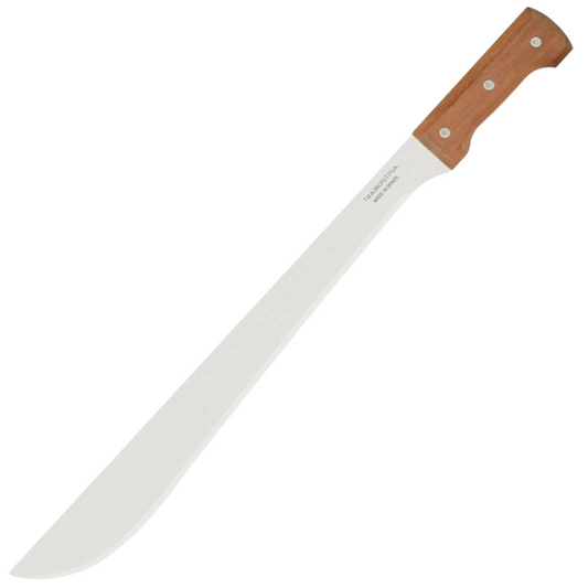 Machette de Jardinage Tramontina – Lame 46 cm, Manche Bois (26631-018)